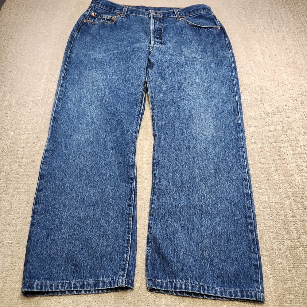 Vintage Levis 501 Jeans Men 36x29 *READ Straight Leg Button Fly Y2K Denim‎ Dad